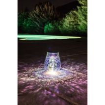 Galix Décoration De Table A Énergie Solaire - 10 Lm - H 13,5 X Ø 11 Cm