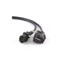 Cable Secteur 2p+t Coudé / C13 Droit 1.80m - Prise220v Iec - Neklan