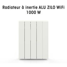 Radiateur Connecté À Inertie Alu Zilo Wifi 1000 W