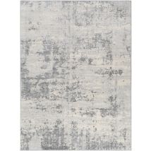 Victoire - Tapis Abstrait, Gris Et Crème - 130x180cm