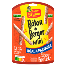 Saucisson Bâton De Berger Mini Poulet Justin Bridou