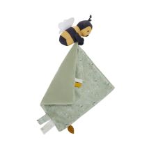 Doudou Abeille Voile Vert Clair