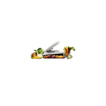 Outil De Découpe Lurch 00010226 Lames Interchangeables, Container Large