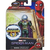 Figurine Articulee Spiderman : Maitre De Illusionniste Mysterio Combat 15.2 Cm Mystery Web Gear - Spider-man - Hasbro -