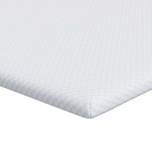 Coussins De Matelas Surmatelas Blanc 120 X 200 Cm