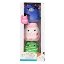 Squishmallows Peluche Set Câlin Micromallows 3 Pièces Figurine À Collectionner
