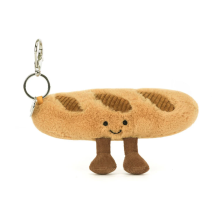 Jellycat Amuseables Baguette Bag Charm Porte-clés Accessoire De Sac
