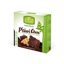Biscuits P'tiwi Chocolat Noir 125g - Moulin Du Pivert