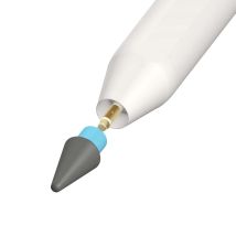 Lot De 4 Pointes Renforcées Pour Apple Pencil Avec Effet Papier Gris Anthracite Paperlike