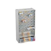 Casier Métallique Vario Pro Sori Tiroirs Polypropylène Gris 300x140x565 Mm Sori