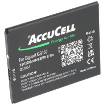 Batterie Compatible Avec Le Smartphone Gigaset Gs160 Batterie V30145-k1310-x463,...