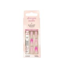 Faux Ongles Dream Nails Pink Ombre French Elegant Touch