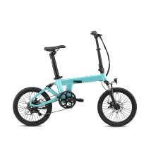 Vélo Électrique Pliable 20" Yangor H19, 36v 10ah, 7 Vitesses, Bleu