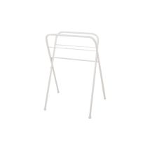 Porte-serviettes Sur Pied 2+2 Métal Blanc H70 X L50 Faverge