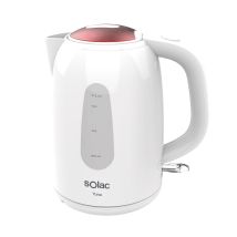 Solac S95800900 Bouilloire 1,7 L 2200 W Rouge, Blanc