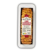 Cake Chorizo Et Poivrons Stalaven