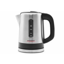 Gastroback Design Mini Bouilloire 1 L 2200 W Noir, Acier Inoxydable