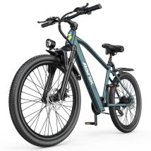 Vélo Électrique De Ville Aairsk Gt300, 26 Pouces, 36 V, 250 W, 10 Ah, Nfc, Vert