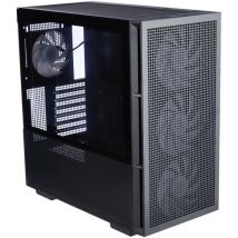 Boitier Pc Sans Alimentation - Ch560 (noir) - Moyen Tour - Format E-atx