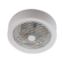 Air-light Crown - Ventilateur De Plafond Blanc Ø40cm 95w Avec Couronne D'éclairage Led