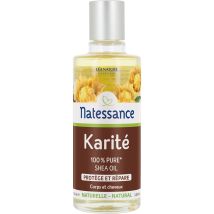 Huile Visage Corps Cheveux Protège Et Réparatrice Karité,bio Natessance