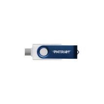Cle Usb Patriot Xporter X550 1 To Bleu/blanc, Usb-a Et Usb-c 3.2 Gen 1 Ps1tx550aad