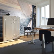 Papier Peint Voile-taille L 250 X H 193 Cm
