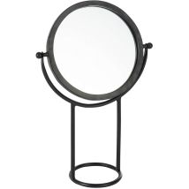 Miroirs Sur Pied Rond Metal Noir Small Bloomsbury