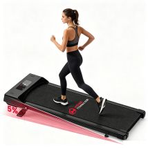 Tapis de Course C1, Vitesse 1-10KM/H, 5% Inclinaison Manuelle- Noir