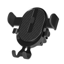 Support Smartphone Rotatif 360° Grille D'aération Noir Vennus