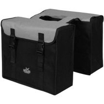 Sac Double Greenlands Noir-gris - 38x34x13 Cm, Capacité 35l