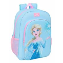 Cartable Frozen Bleu Rose 33 X 42 X 14 Cm