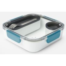 Black+blum Bao-ba005 Gamelle Boîte De Rangement Alimentaire 1 L Silicone, Acier Inoxydable Acier Inoxydable, Turquoise 1