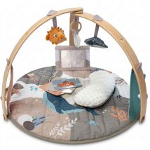 Tapis D'éveil Avec Arches En Bois Ocean Bliss Bo Jungle