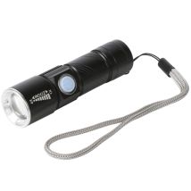 Torche Ultra Puissante À Led Rechargeable Usb Avec Focalisation De Faisceau Et Zoom
