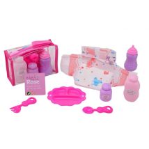 Johntoy - Baby Rose - Trousse De Change Pour Poupée
