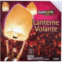 Lanterne Volante Blanche Party Day