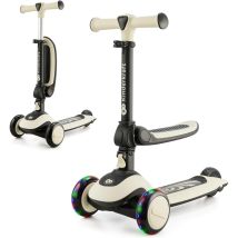 Draisienne Et Trottinette À Trois Roues Halley Pour Enfants - Blanc