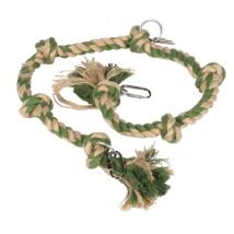 Perchoir En Corde Naturelle Happy Pet - Pont En Jute Et Coton