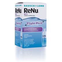 Renu - Solution Lentilles Yeux Sensibles Format Voyage Renu - Le Flacon De 120 Ml