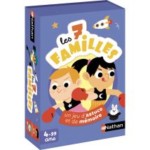 Jeu Des 7 Familles Nathan Cartes Multicolores 28 Pièces