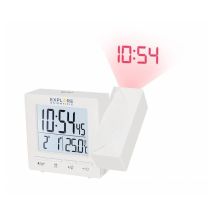 Explore Scientific Rdp1001wht Réveille-matin Réveil Numérique Blanc