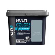 Peinture Batir Multi-supports Satin Soyeux 2,5 L Gris Plomb