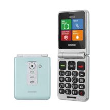 Brondi Telefono Cellulare Flipper Flip Dual Sim Verde