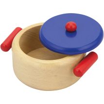 Casserole En Bois Viga Avec Manche Et Couvercle – 1 Pièce