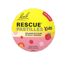 Rescue - Complément Alimentaire Apaisant Pastilles Sans Sucres Arôme Naturel Mélange De Fleurs De Bach Original Kids Rescue - La Boîte