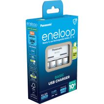 Panasonic Eneloop Basic Charger Usb Bq-cc61 Inkl. 4xaa 2200mah
