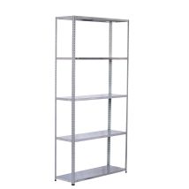 Étagère De Rangement À 5 Niveaux Catterhouse Nils Solid 180 90x30x180 Cm Charge Lourde 250 Kg Cadre En Acier Galvanisé