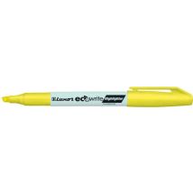 Luxor Surligneur Ecowrite 'highliter' Stylo Pointe Biseau 1-3,5 Mm Jaune
