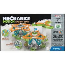 Geomag Mechanics, Motion 160 Pcs, Construction Magnétique, Jeux Éducatifs